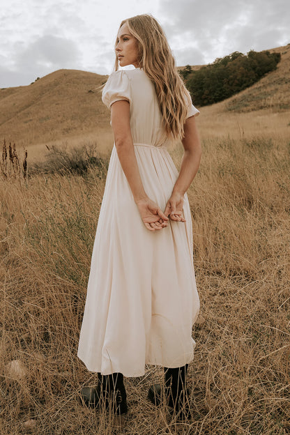 Kaydence Maxi Dress in Cream FINAL SALE