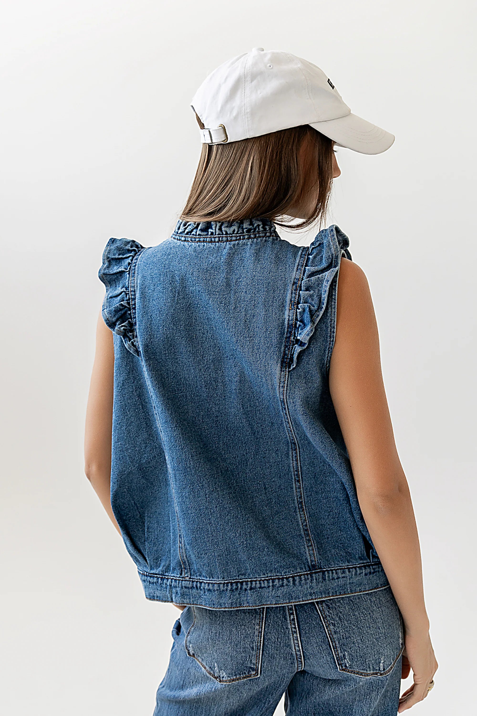Kyler Denim Vest