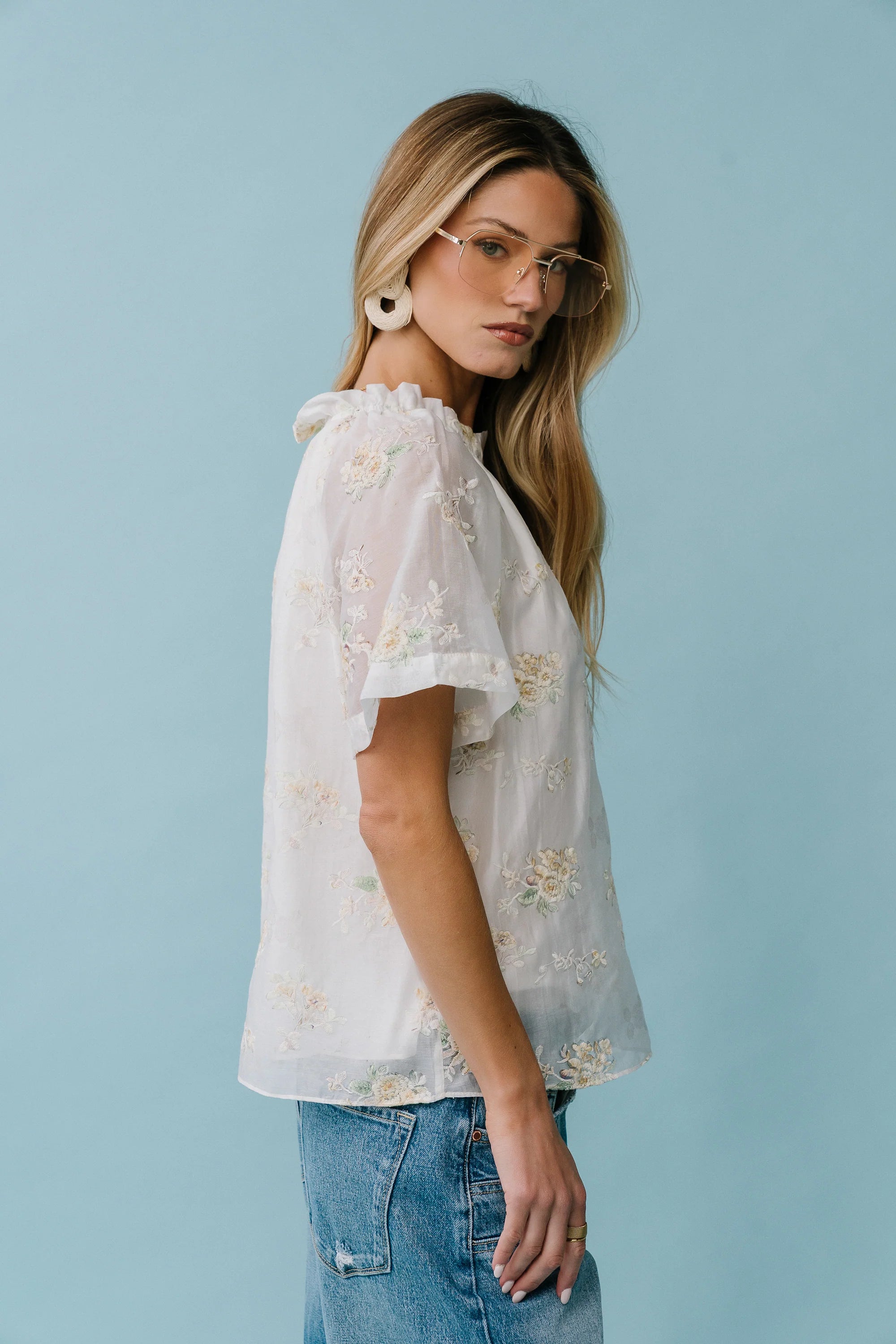 Randy Embroidered Blouse