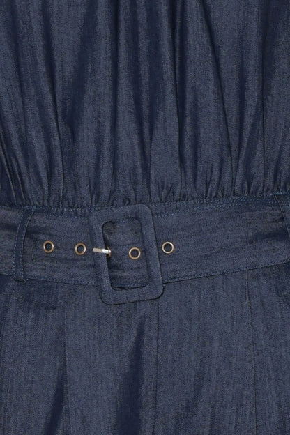 EVENING EDITION DENIM JUMPSUIT
