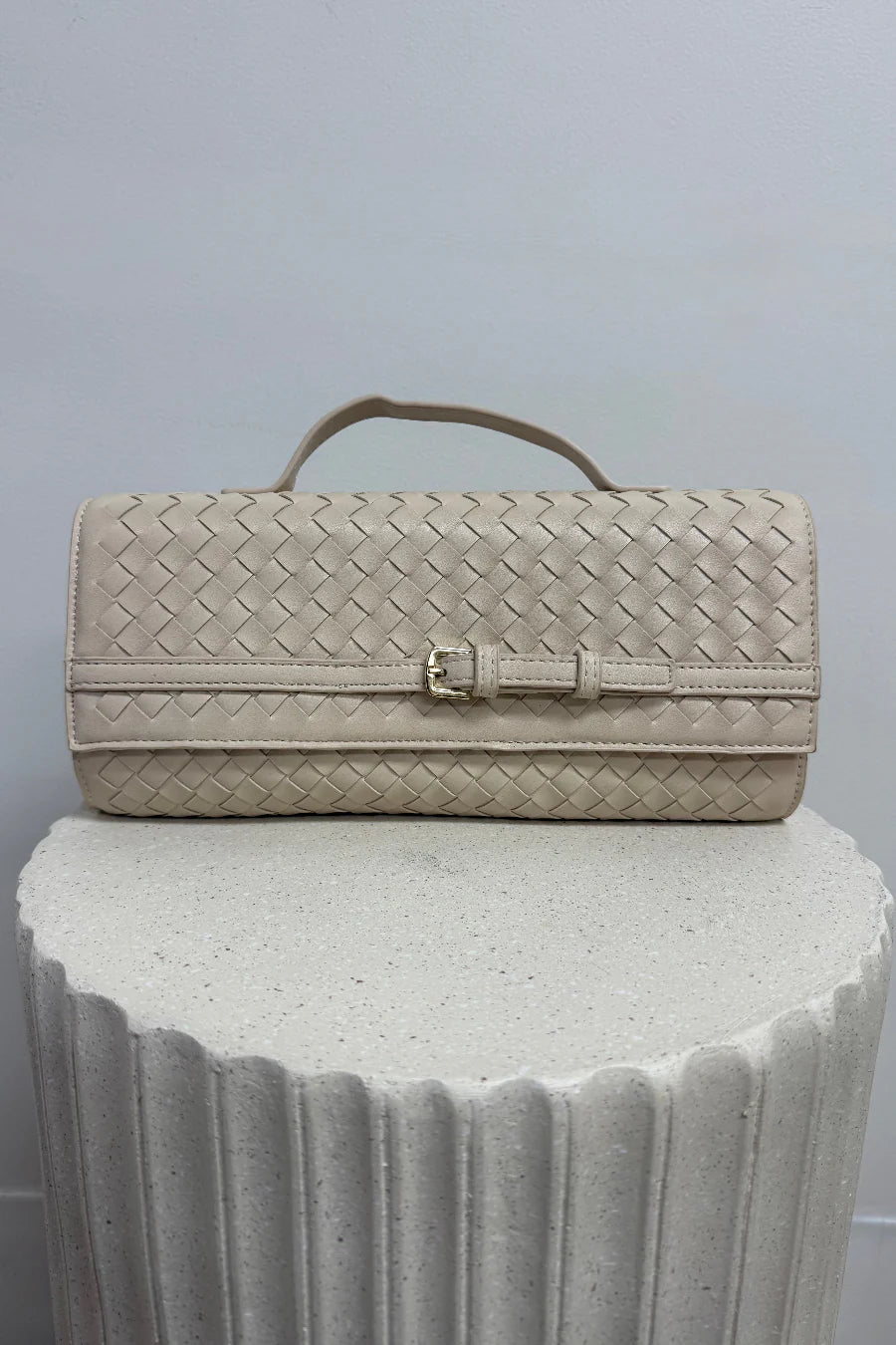 Emerson Crossbody Oatmilk Bag