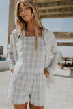 Viola Plaid Button Up