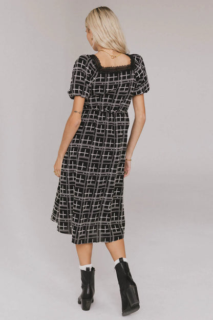 Jayne Embroidered Midi Dress FINAL SALE