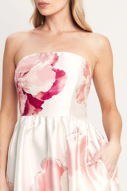 LUXE PEONY MAXI DRESS