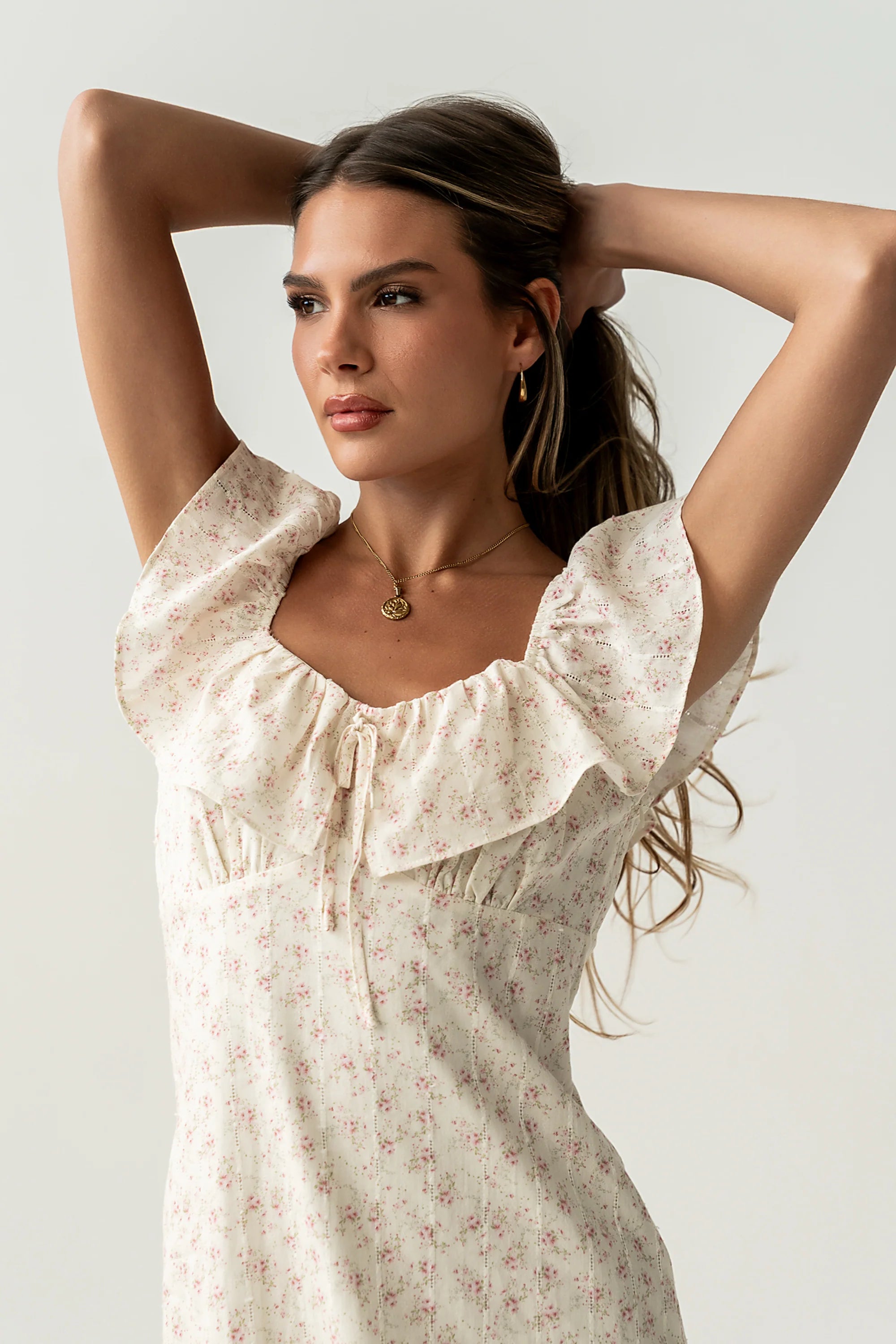 Rustin Floral Midi Dress