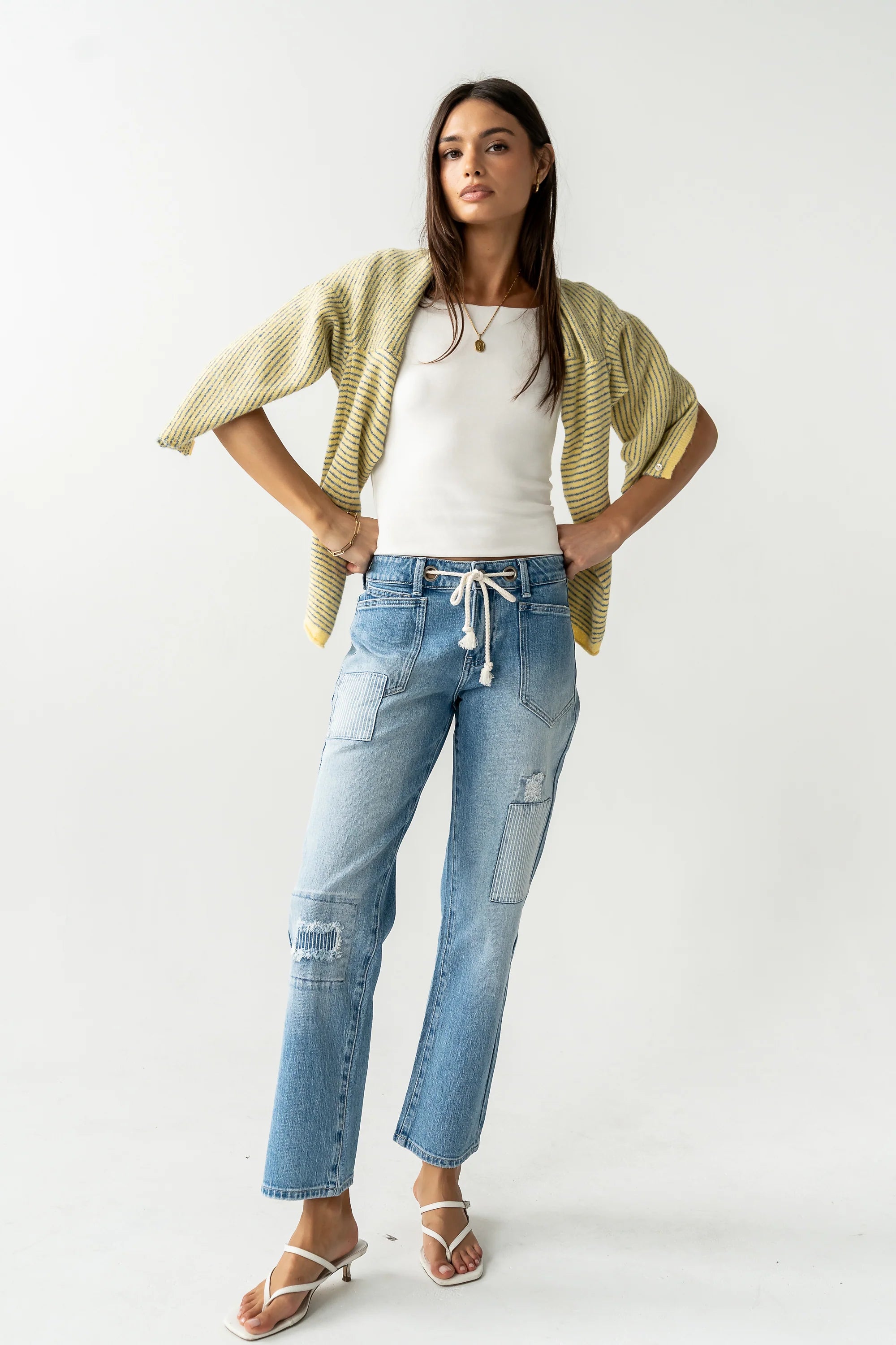 Lizzy Striped Cardigan