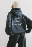 Do Not Disturb Sweatshirt in Navy FINAL SALE