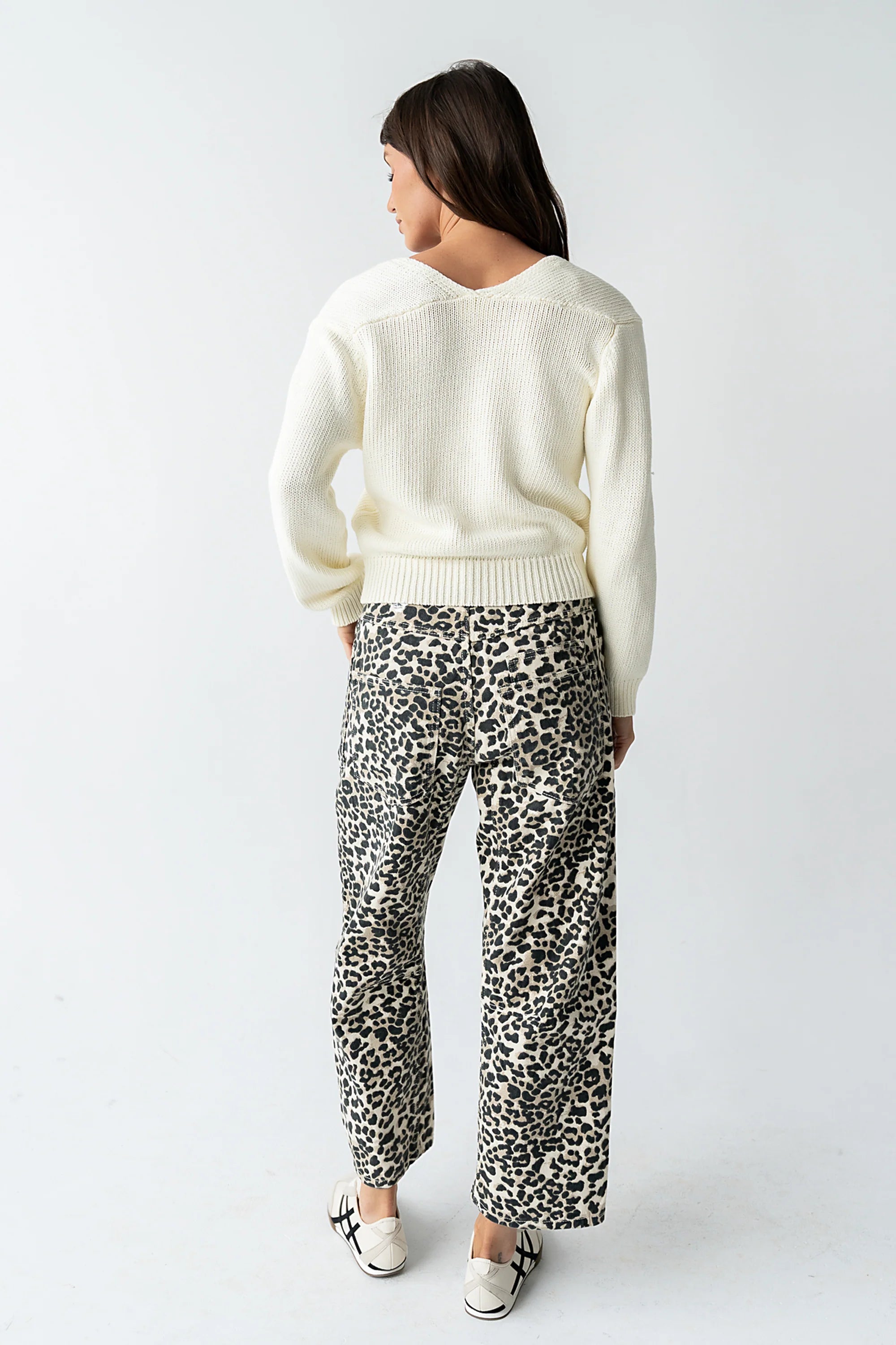 Marlie Knit Cardigan in White