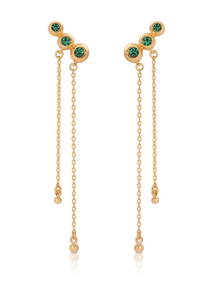 Emerald City Waterfall Earrings