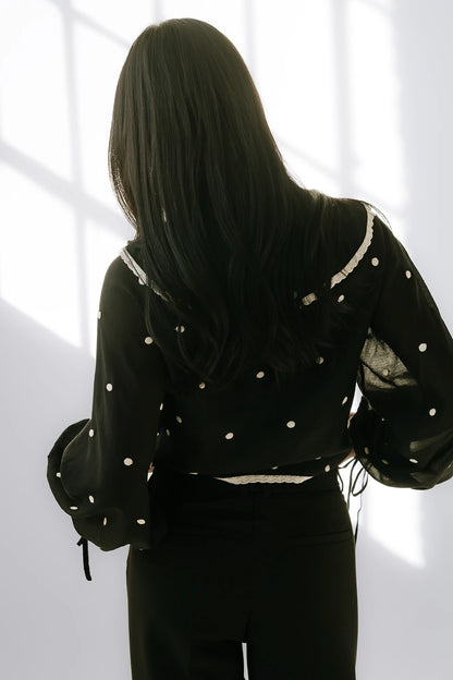 Yara Polka Dot Blouse