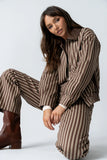 Carla Striped Utility Jacket FINAL SALE