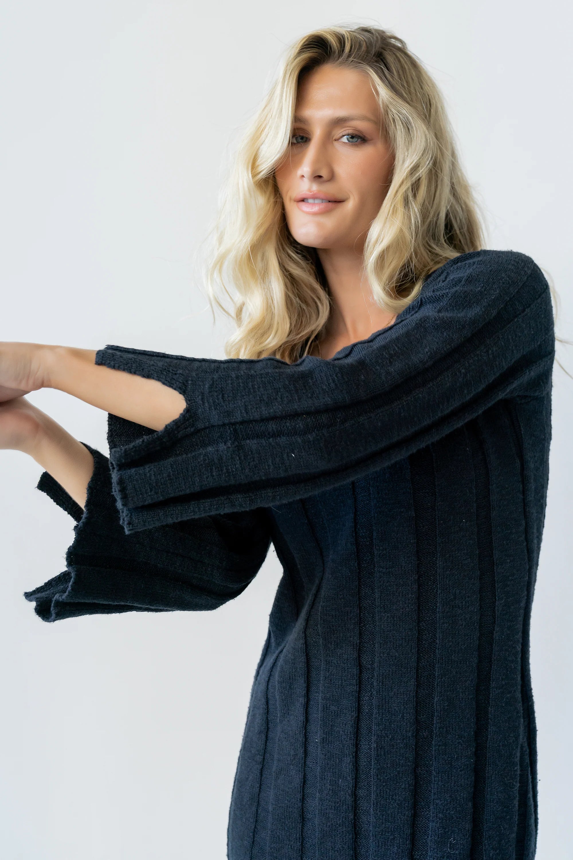 Camile Ribbed Sweater Dress FINAL SALE