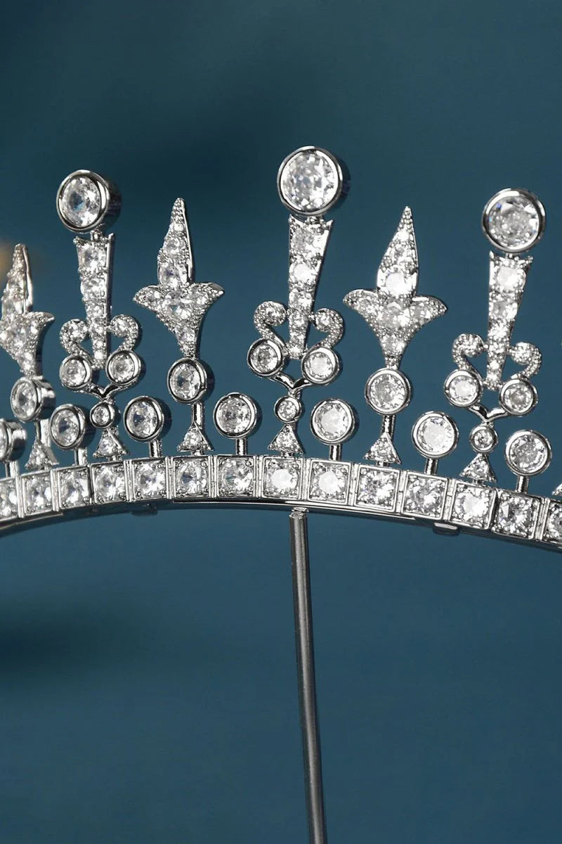 Silver Radiant Zircon Tiara