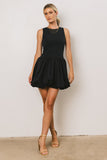 Nila Bubble Mini Dress in Navy FINAL SALE