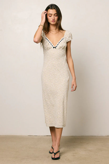 Elena Floral Midi Dress FINAL SALE