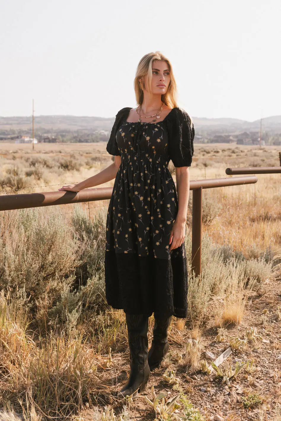 Rebekah Floral Midi Dress FINAL SALE