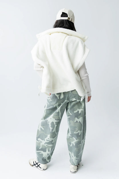Marsha Oversized Sherpa Vest