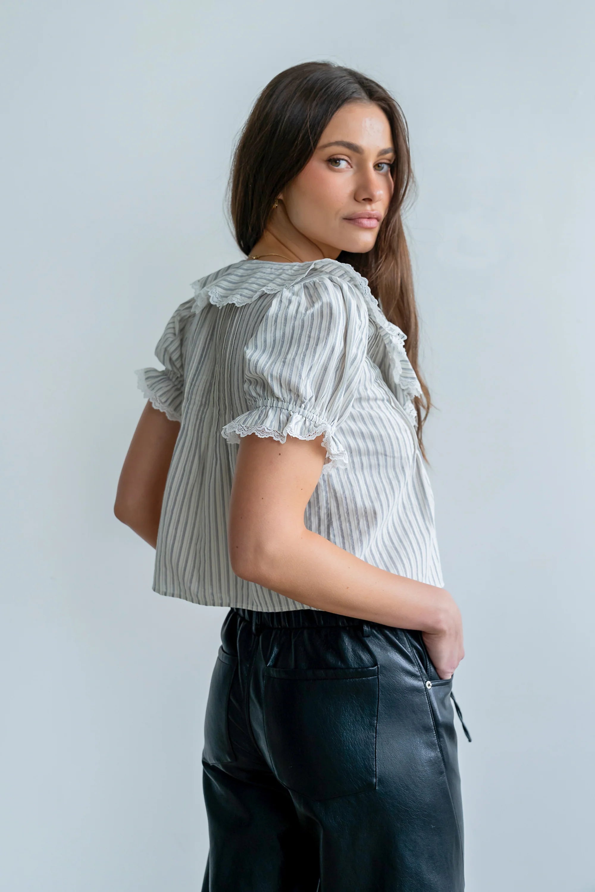 Kennedy Ruffle Blouse