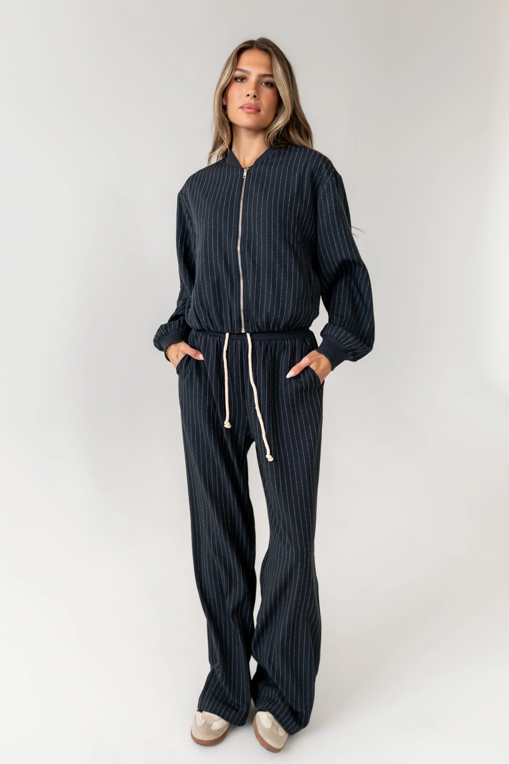 Valeria Striped Straight Leg Pants FINAL SALE