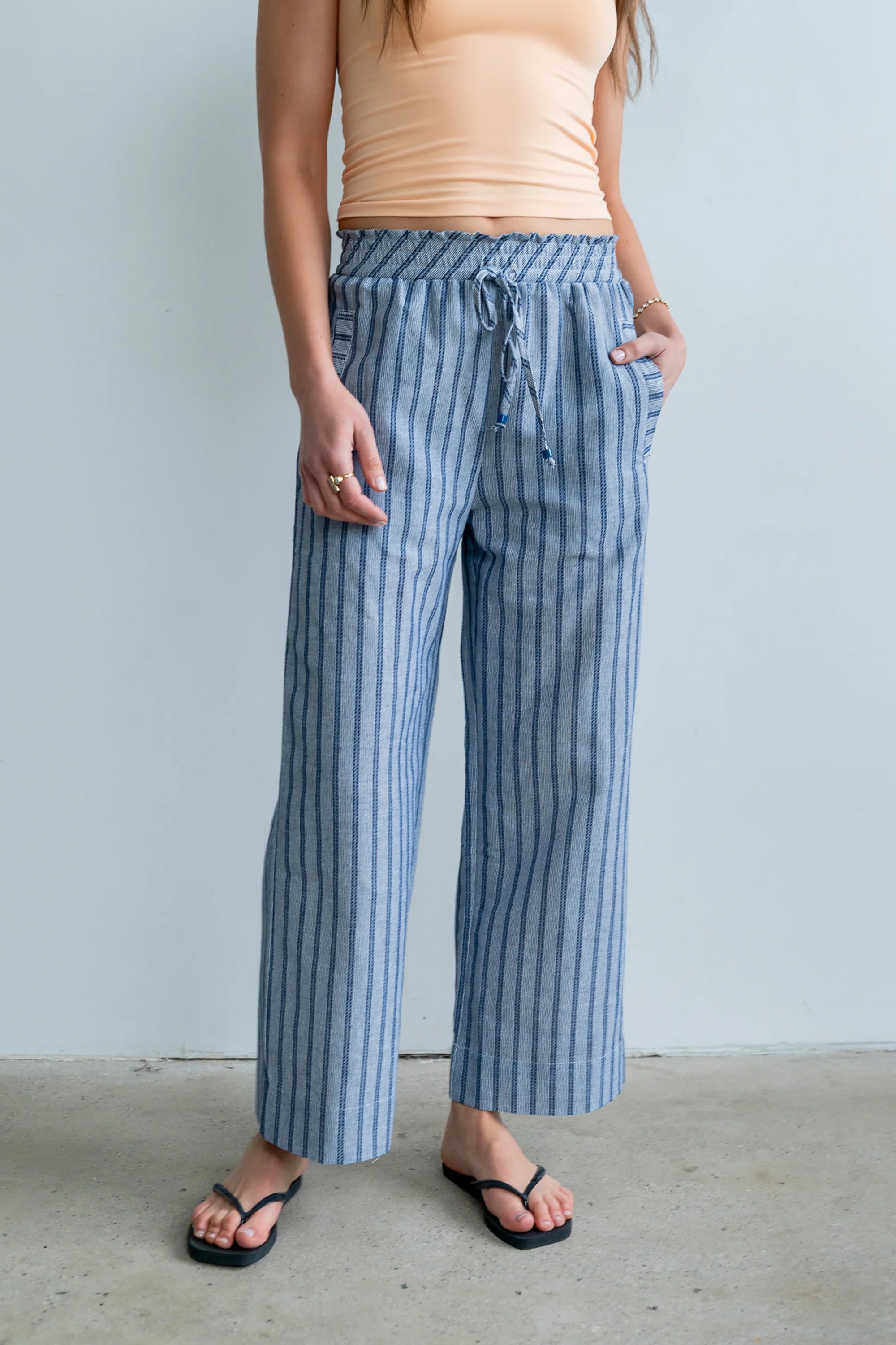 Taysha Striped Pants