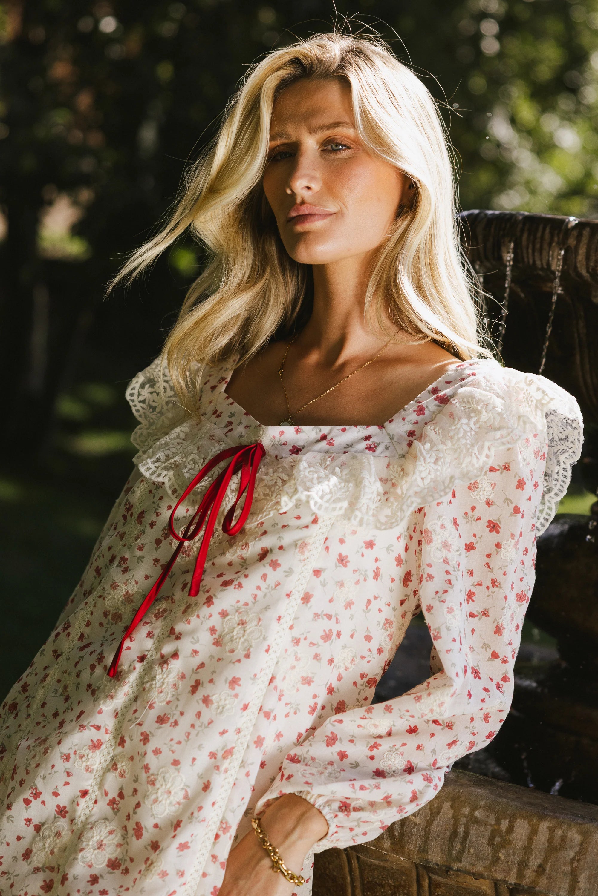 Macy Floral Babydoll Dress FINAL SALE