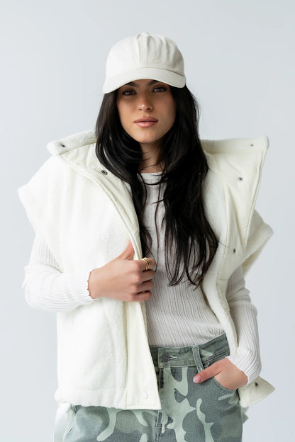 Marsha Oversized Sherpa Vest