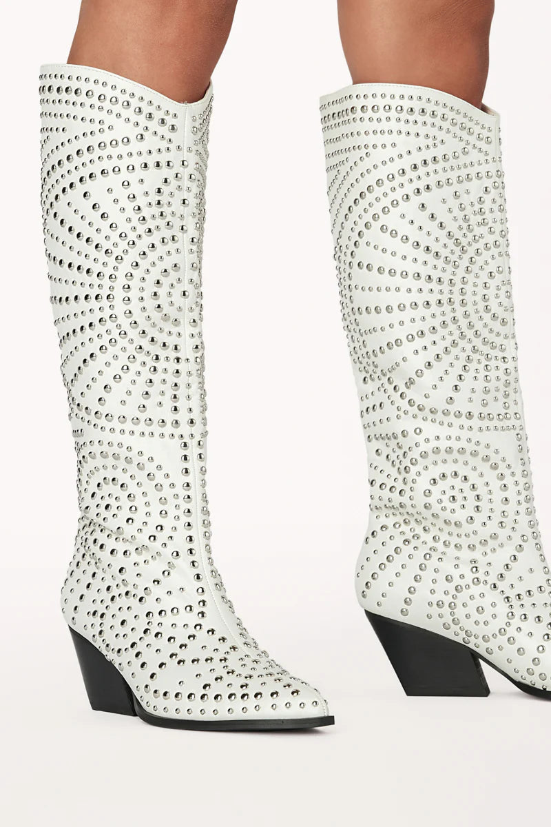 Zachariah Studded Western Boot