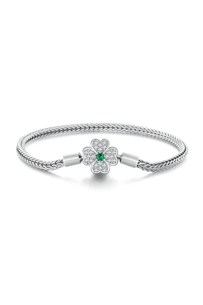 Lucky Four Leaf Clover Bracelet
