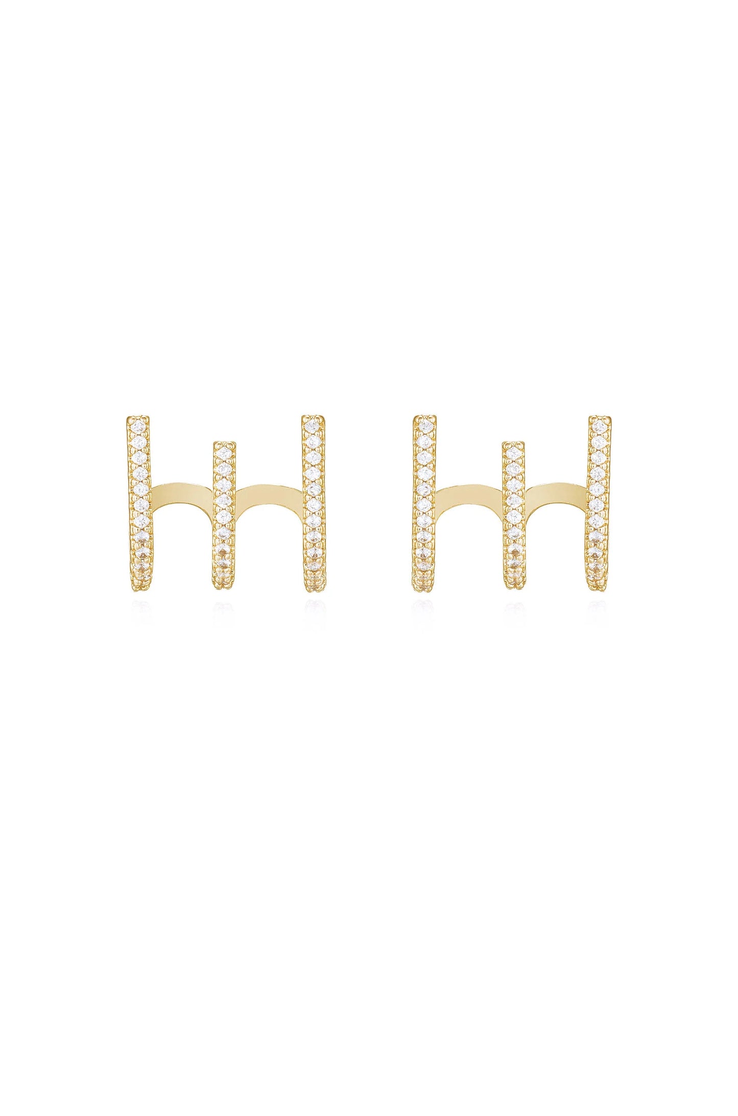 Sparkle Triple Illusion Ear Wrap