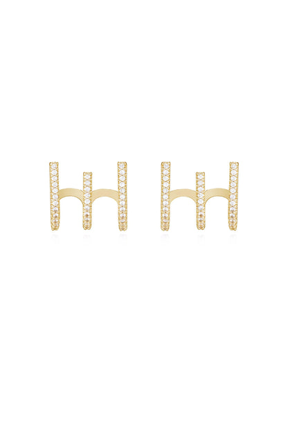 Sparkle Triple Illusion Ear Wrap