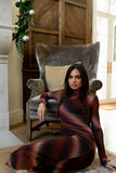 Misha Mesh Maxi Dress