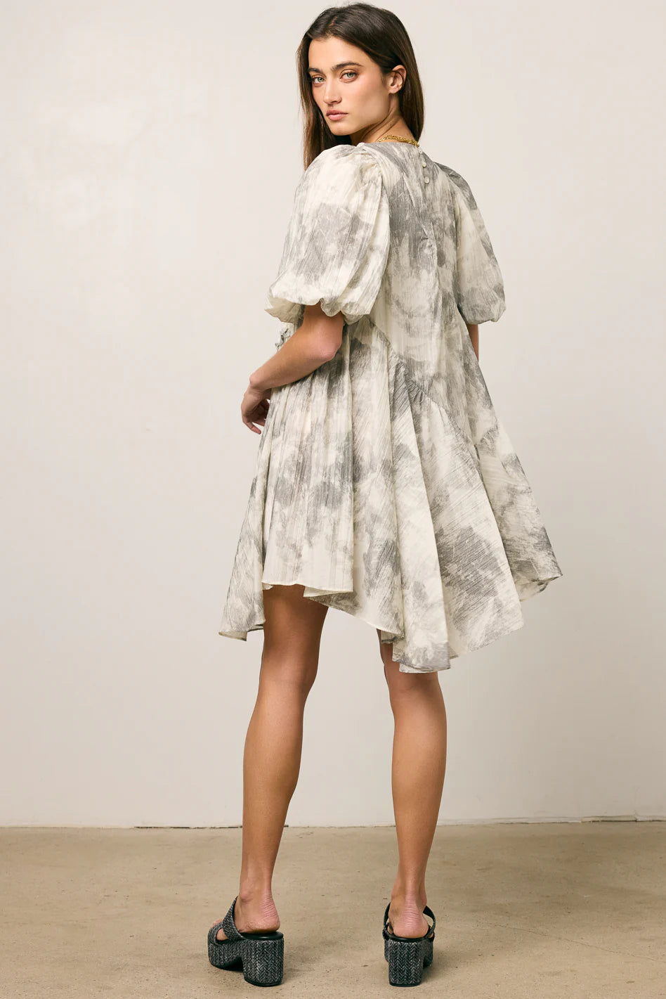 Kellie Abstract Babydoll Dress FINAL SALE