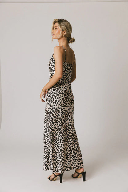 Kea Leopard Print Maxi Dress FINAL SALE