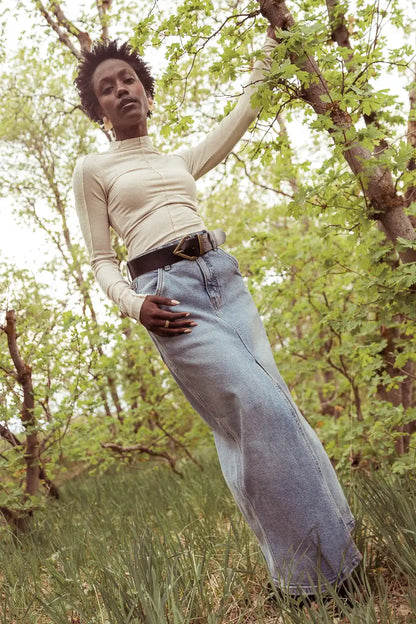 Capone Denim Maxi Skirt FINAL SALE