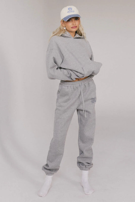 Out of Office Sweatpants in Heather Grey FINAL SALE