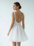 Elegant A Line Sweetheart Wedding Dress With Lace