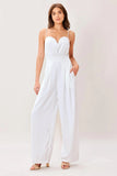 MODERN EASE WHITE JUMPSUIT