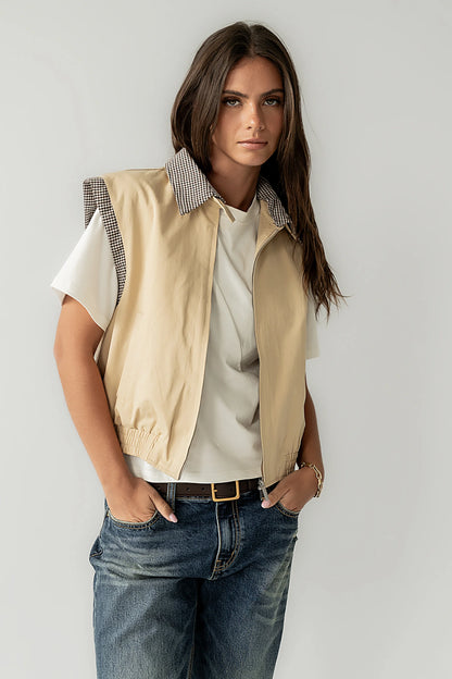 Finn Contrast Vest
