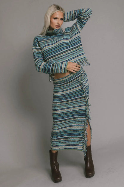 Amelia Striped Knit Sweater FINAL SALE