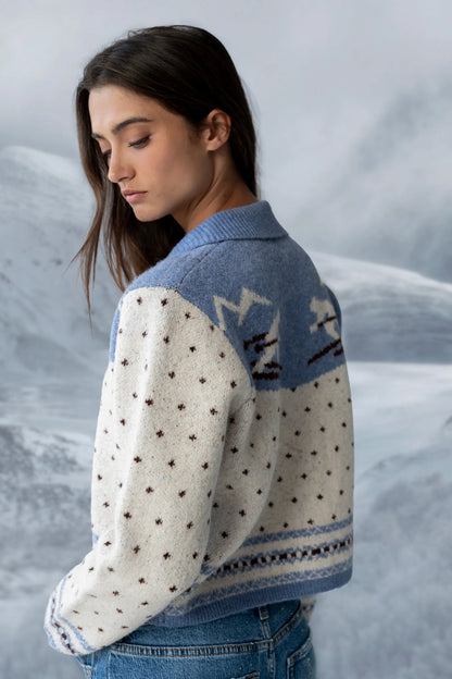 Henry Collared Knit Cardigan FINAL SALE