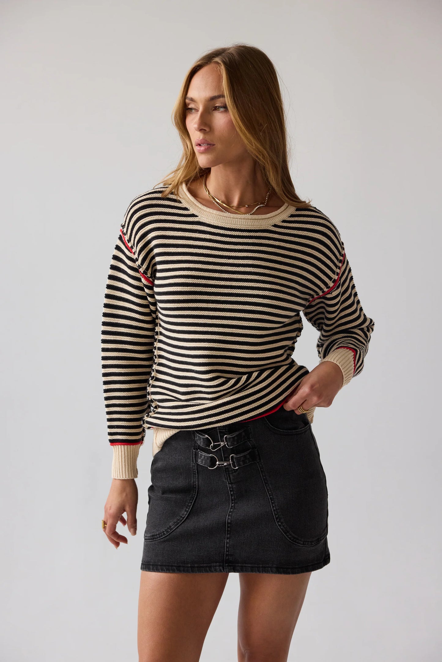 Bethany Striped Sweater FINAL SALE