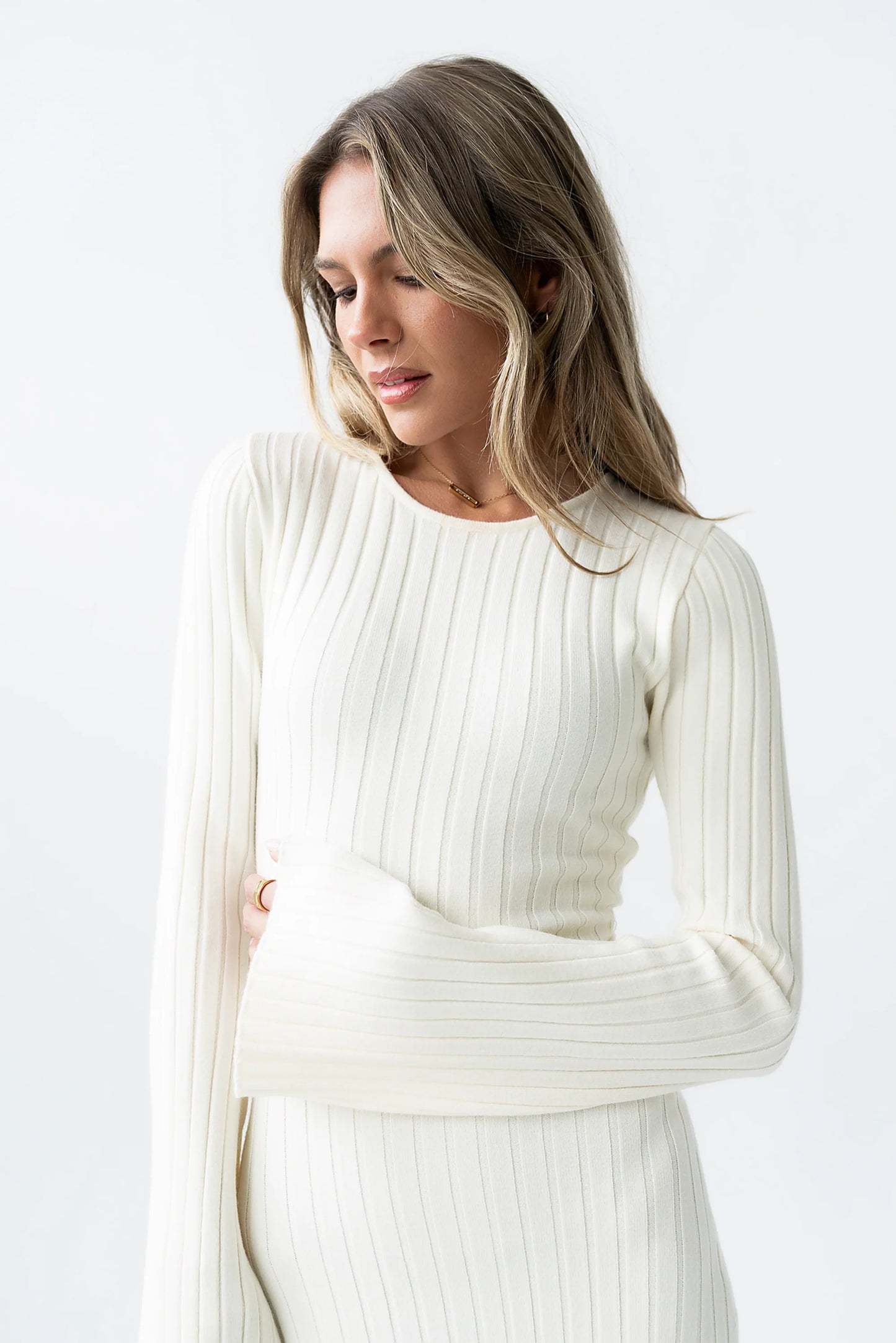 Torrey Maxi Dress in Cream