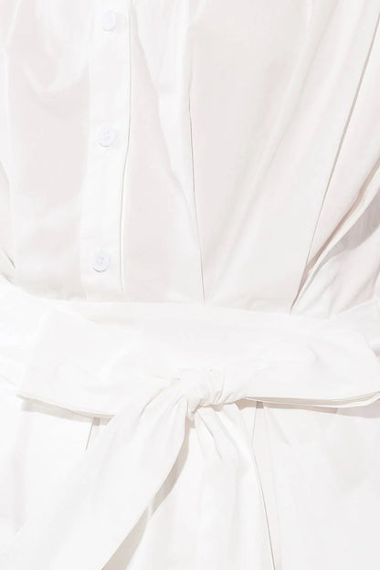DEEPER CONNECTION DROP SHOULDER DRESS