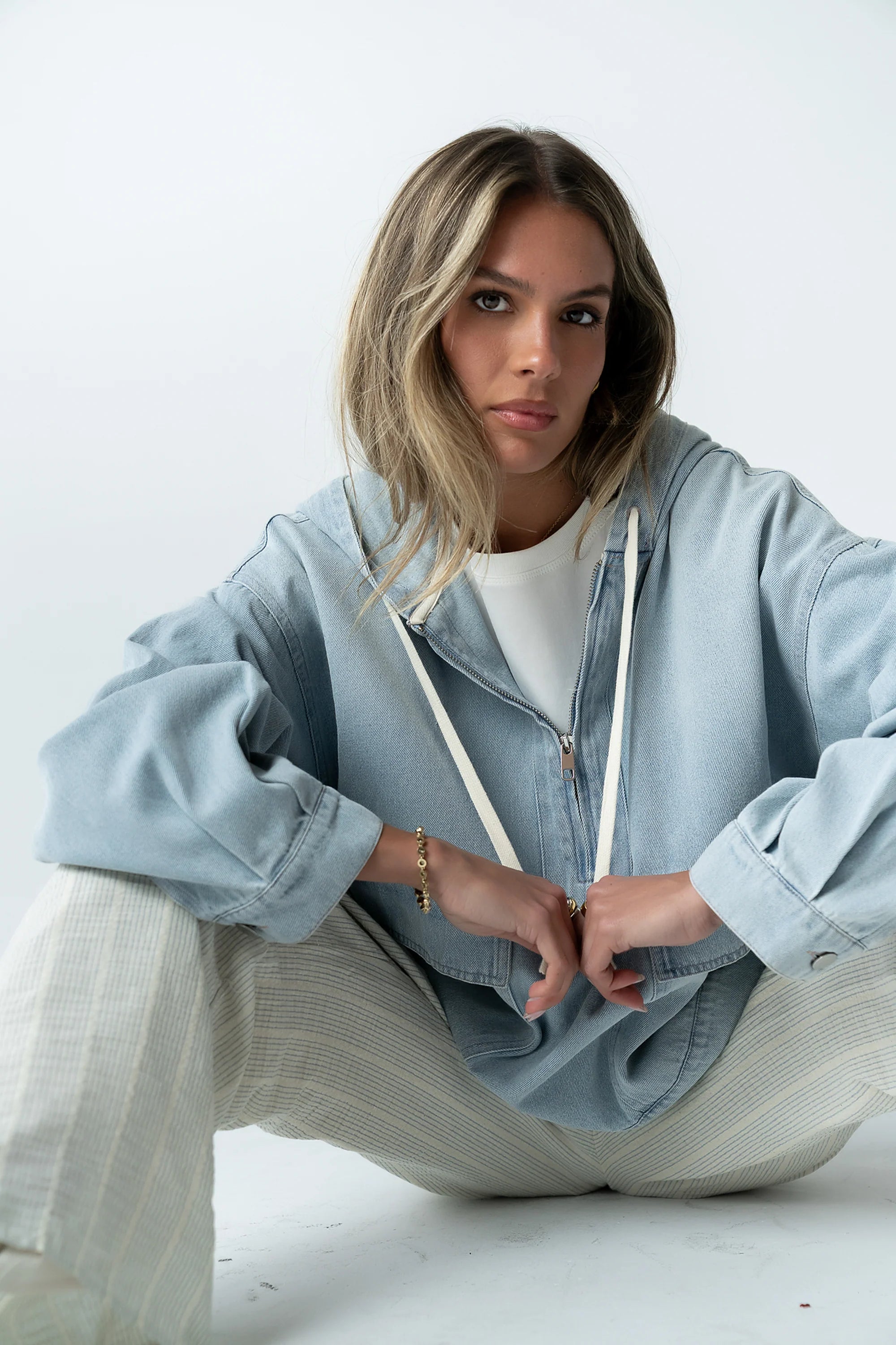 Giana Denim Pullover