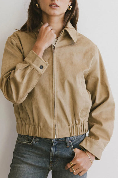 Myli Faux Suede Jacket FINAL SALE