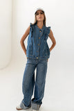 Kyler Denim Vest