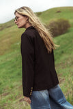 Romaine Blazer in Black FINAL SALE