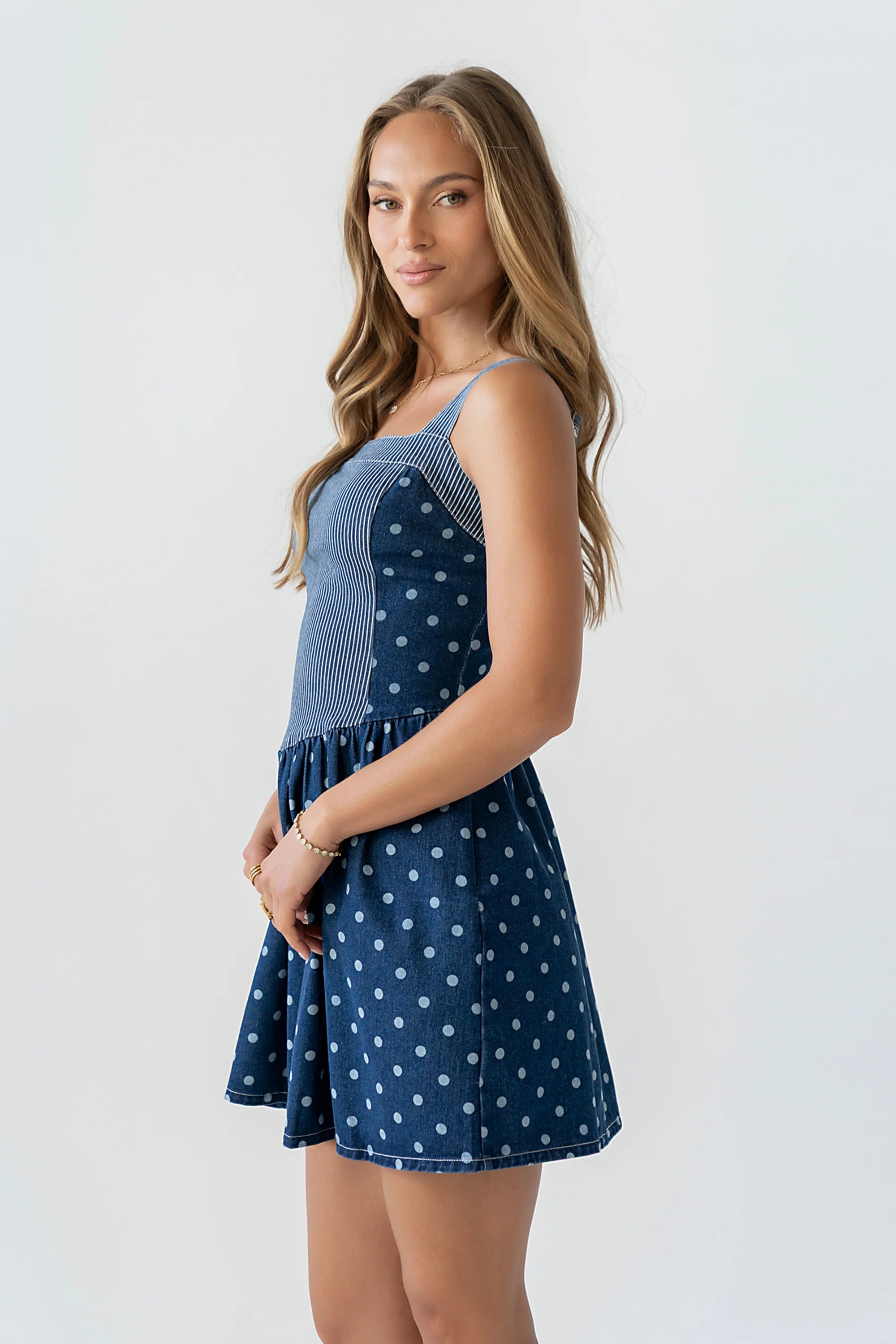 Cameron Denim Mini Dress