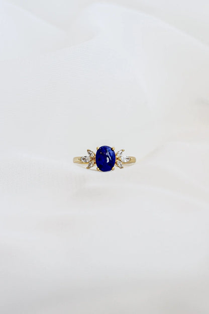 Blythe Ring in Lapis