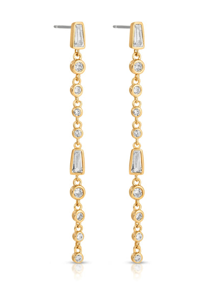 Crystal Linear Earrings